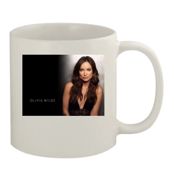 Olivia Wilde 11oz White Mug