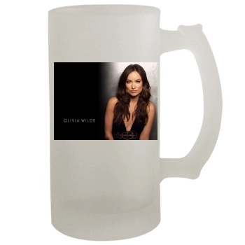 Olivia Wilde 16oz Frosted Beer Stein