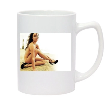 Olivia Wilde 14oz White Statesman Mug