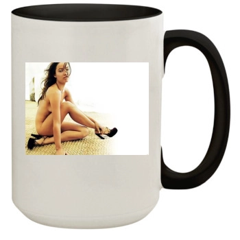 Olivia Wilde 15oz Colored Inner & Handle Mug