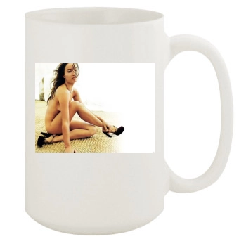 Olivia Wilde 15oz White Mug