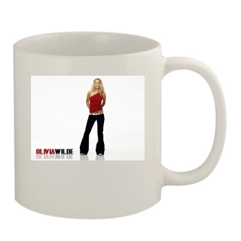 Olivia Wilde 11oz White Mug