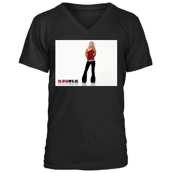 Olivia Wilde Men's V-Neck T-Shirt