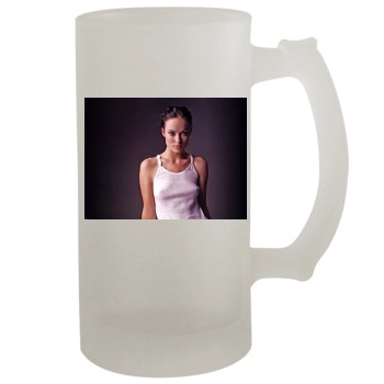 Olivia Wilde 16oz Frosted Beer Stein