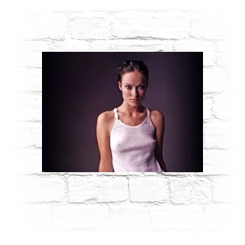 Olivia Wilde Metal Wall Art