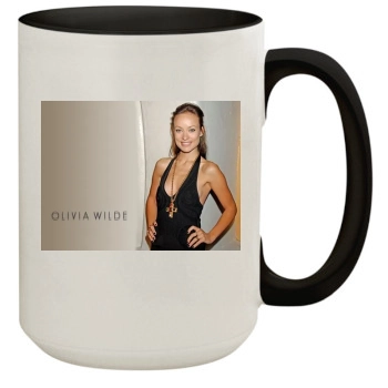 Olivia Wilde 15oz Colored Inner & Handle Mug