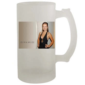 Olivia Wilde 16oz Frosted Beer Stein