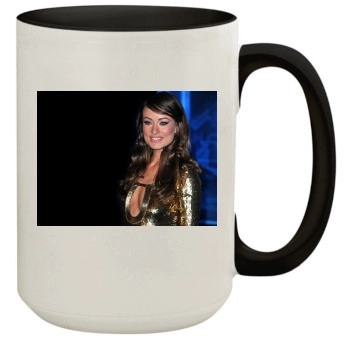 Olivia Wilde 15oz Colored Inner & Handle Mug