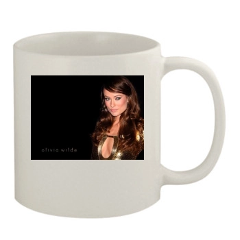 Olivia Wilde 11oz White Mug