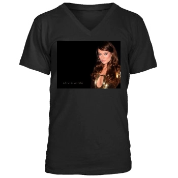 Olivia Wilde Men's V-Neck T-Shirt