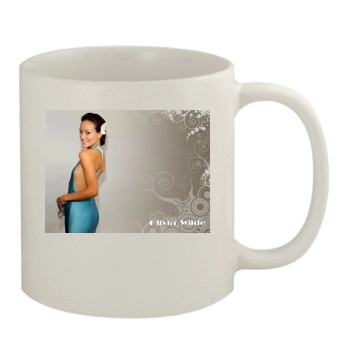 Olivia Wilde 11oz White Mug