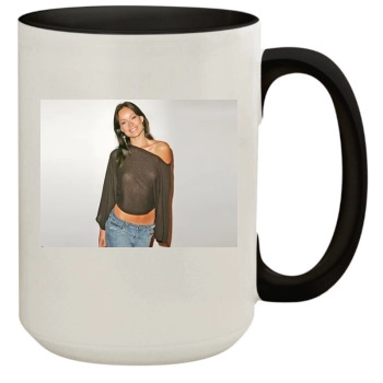 Olivia Wilde 15oz Colored Inner & Handle Mug