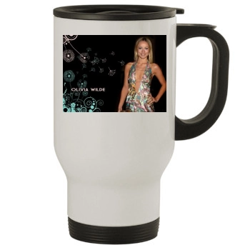 Olivia Wilde Stainless Steel Travel Mug