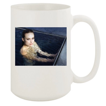 Olivia Wilde 15oz White Mug