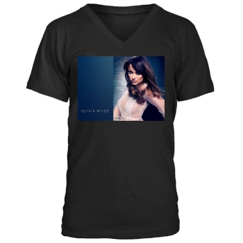 Olivia Wilde Men's V-Neck T-Shirt