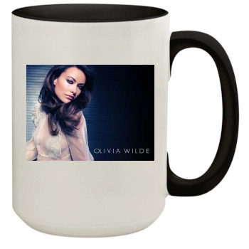 Olivia Wilde 15oz Colored Inner & Handle Mug