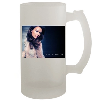 Olivia Wilde 16oz Frosted Beer Stein