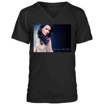 Olivia Wilde Men's V-Neck T-Shirt