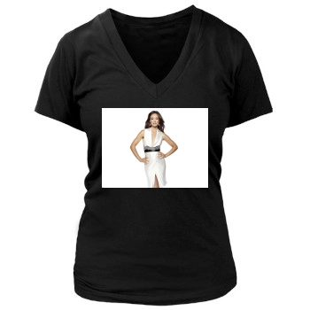 Olivia Wilde Women's Deep V-Neck TShirt