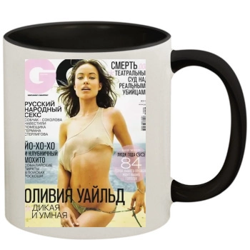 Olivia Wilde 11oz Colored Inner & Handle Mug