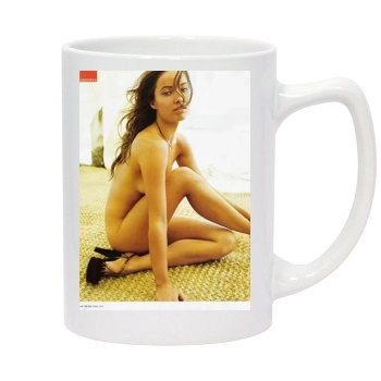 Olivia Wilde 14oz White Statesman Mug