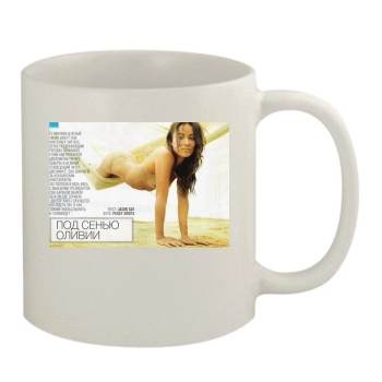 Olivia Wilde 11oz White Mug