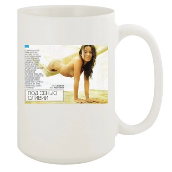 Olivia Wilde 15oz White Mug