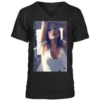 Olivia Wilde Men's V-Neck T-Shirt