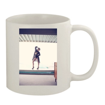 Olivia Wilde 11oz White Mug