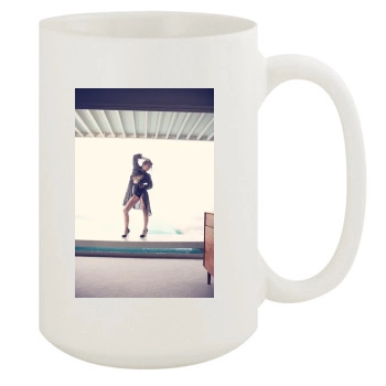 Olivia Wilde 15oz White Mug