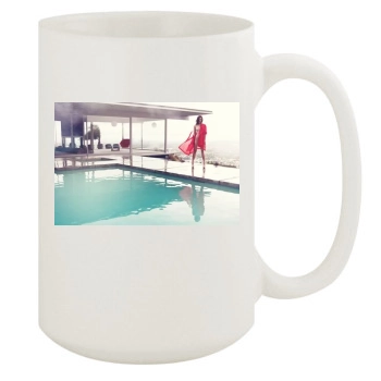 Olivia Wilde 15oz White Mug