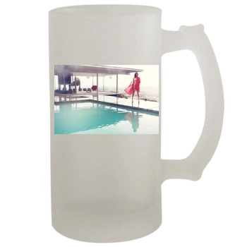 Olivia Wilde 16oz Frosted Beer Stein