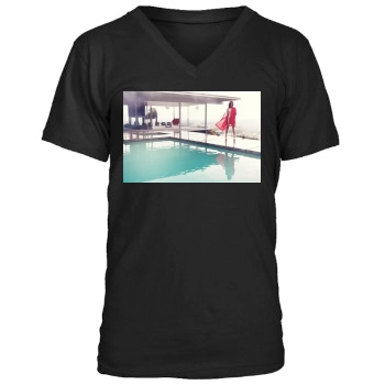 Olivia Wilde Men's V-Neck T-Shirt