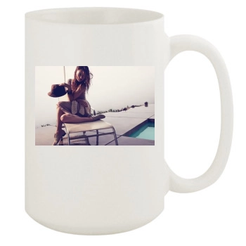 Olivia Wilde 15oz White Mug