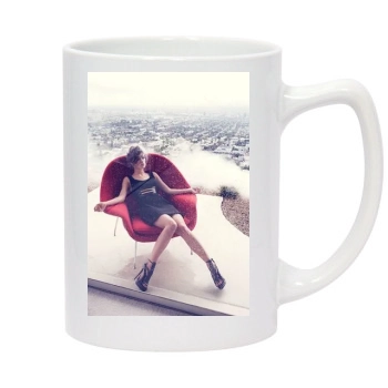 Olivia Wilde 14oz White Statesman Mug