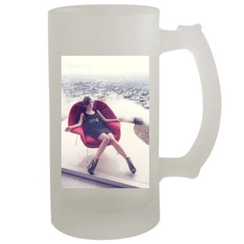 Olivia Wilde 16oz Frosted Beer Stein