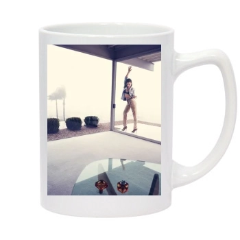 Olivia Wilde 14oz White Statesman Mug