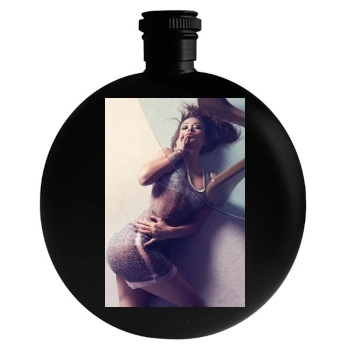 Olivia Wilde Round Flask