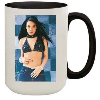 Aaliyah 15oz Colored Inner & Handle Mug