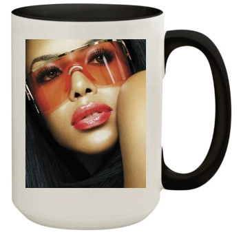 Aaliyah 15oz Colored Inner & Handle Mug