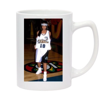 Aaliyah 14oz White Statesman Mug