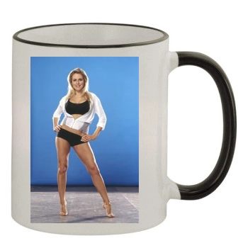 Abi Titmuss 11oz Colored Rim & Handle Mug