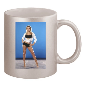 Abi Titmuss 11oz Metallic Silver Mug