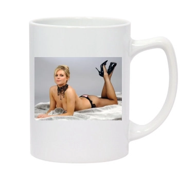 Abi Titmuss 14oz White Statesman Mug