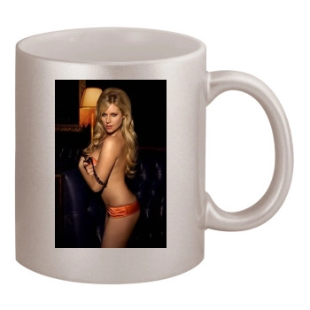 Abi Titmuss 11oz Metallic Silver Mug