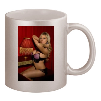 Abi Titmuss 11oz Metallic Silver Mug