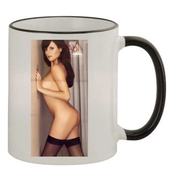 Abi Titmuss 11oz Colored Rim & Handle Mug