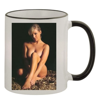 Abi Titmuss 11oz Colored Rim & Handle Mug