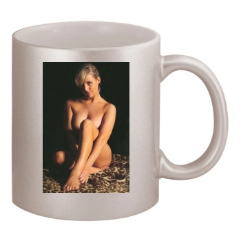 Abi Titmuss 11oz Metallic Silver Mug