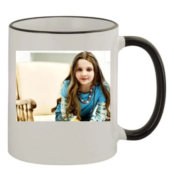 Abigail Breslin 11oz Colored Rim & Handle Mug